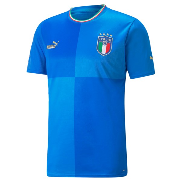 Camiseta Italia Primera Equipación 2022 Azul